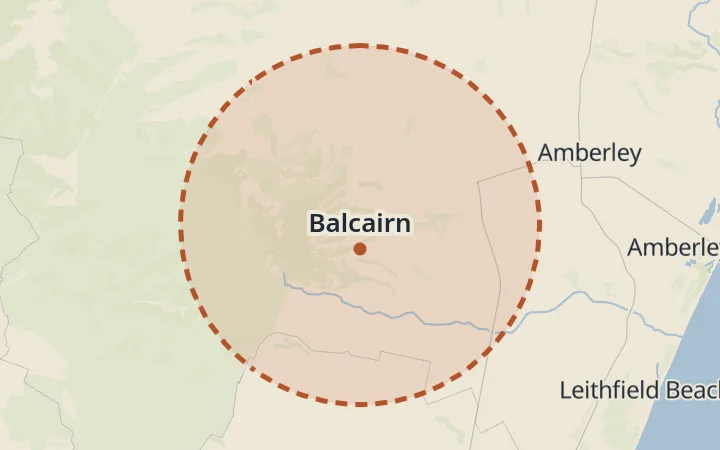 Map of Balcairn
