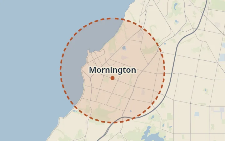 Map of Mornington