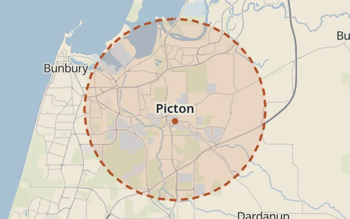 Map of Picton