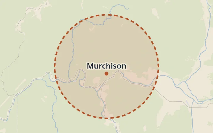 Map of Murchison