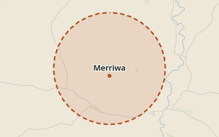 Map of Merriwa