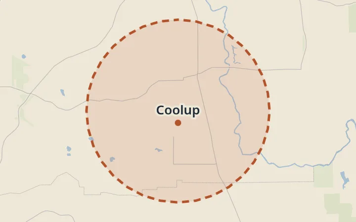 Map of Coolup