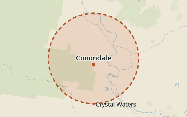 Map of Conondale