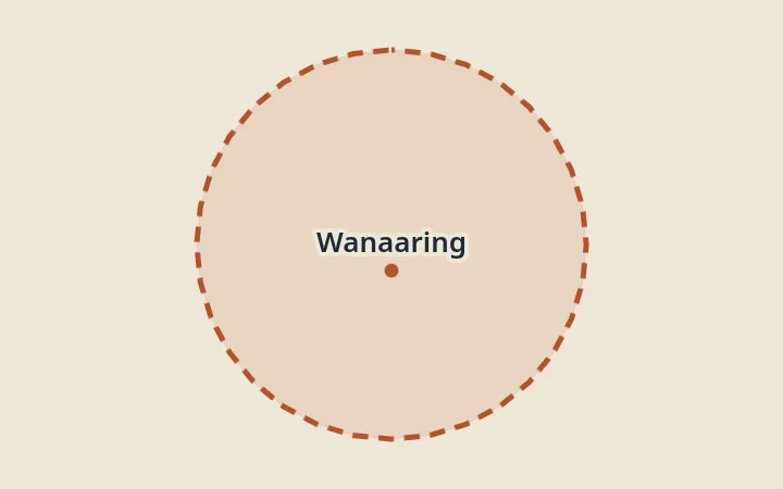 Map of Wanaaring