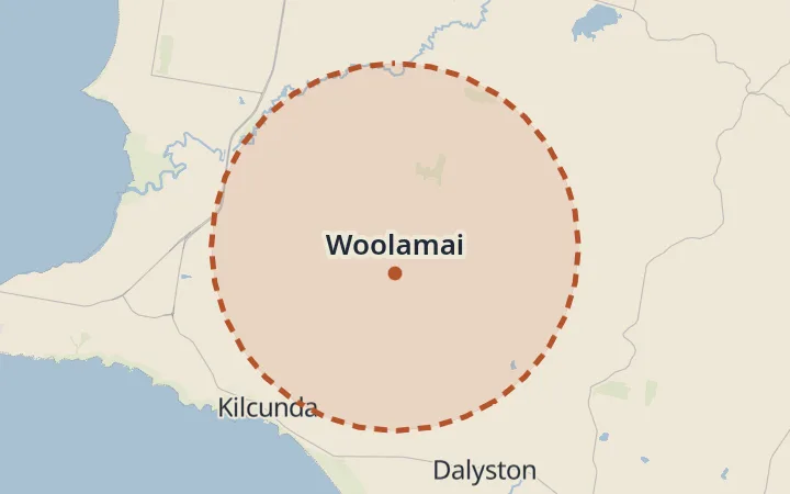 Map of Woolamai