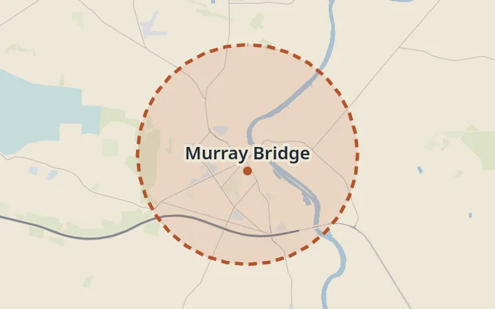 Map of Murray Bridge