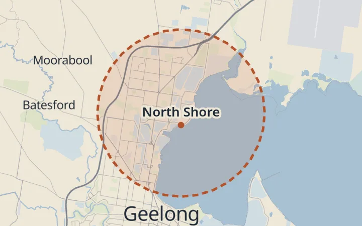 Map of North Shore