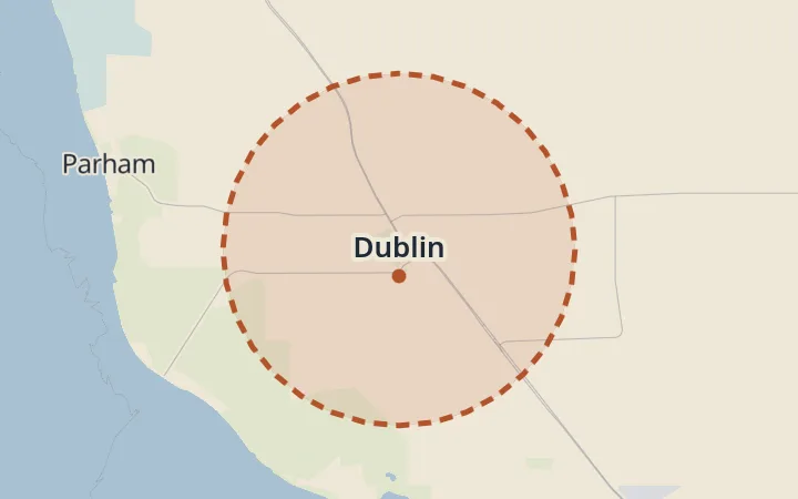Map of Dublin