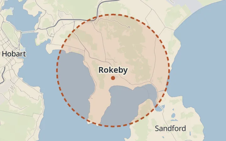 Map of Rokeby