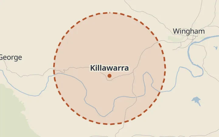 Map of Killawarra