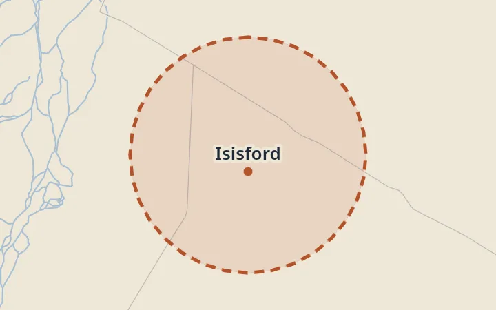 Map of Isisford