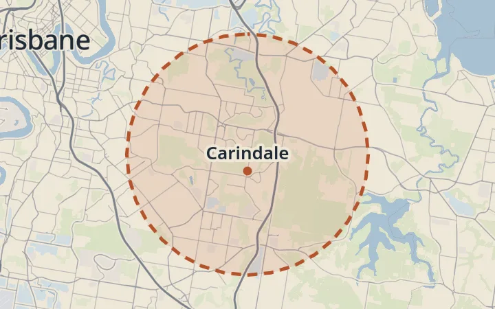 Map of Carindale