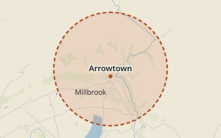 Map of Arrowtown