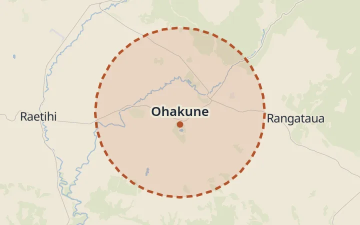 Map of Ohakune