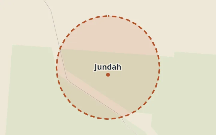 Map of Jundah