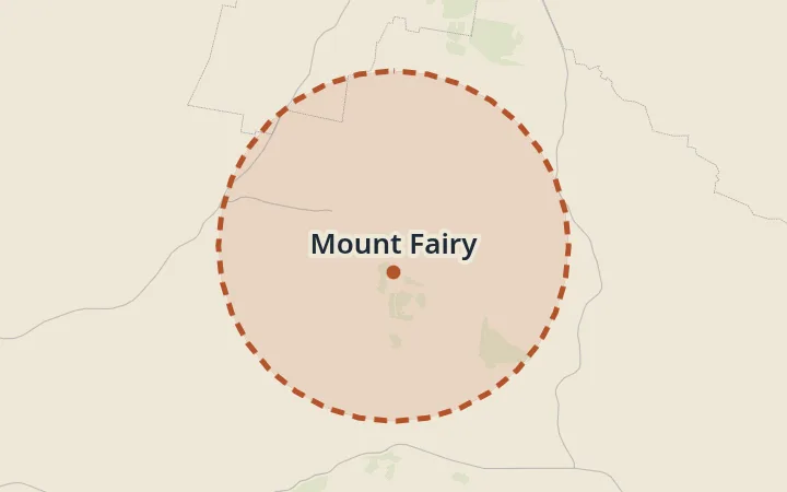 Map of Mount Fairy