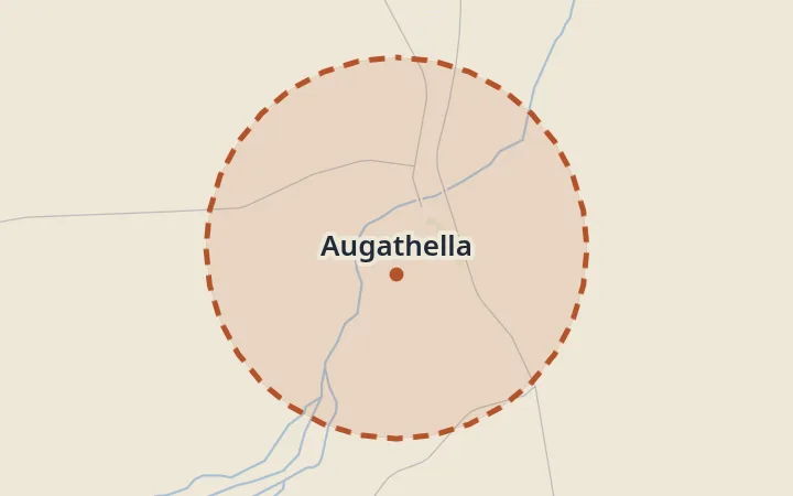 Map of Augathella