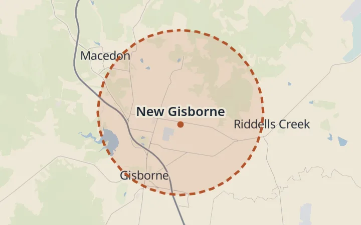 Map of New Gisborne