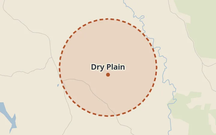 Map of Dry Plain