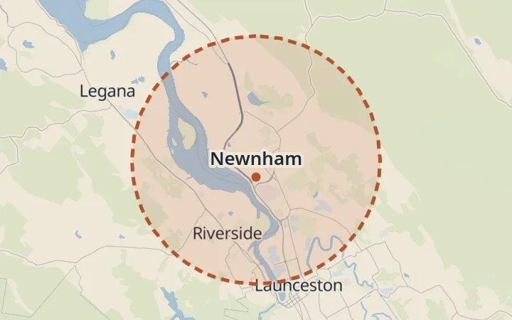 Map of Newnham