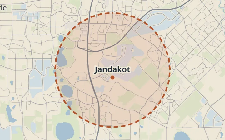Map of Jandakot