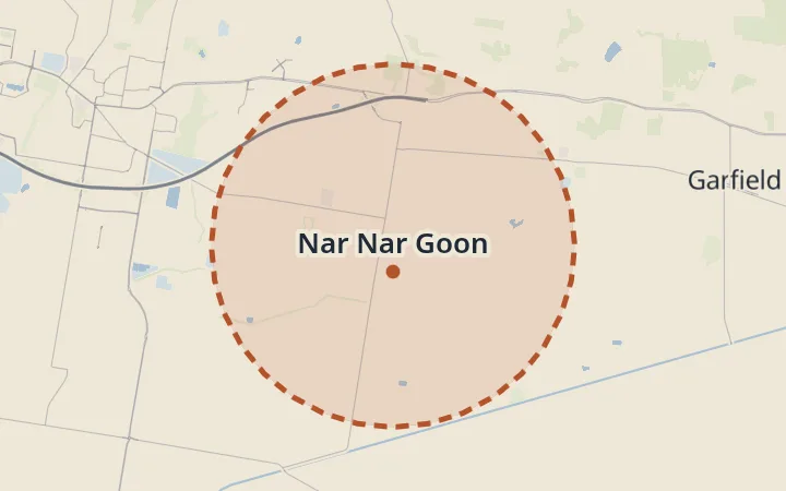 Map of Nar Nar Goon
