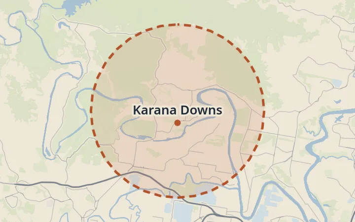 Map of Karana Downs