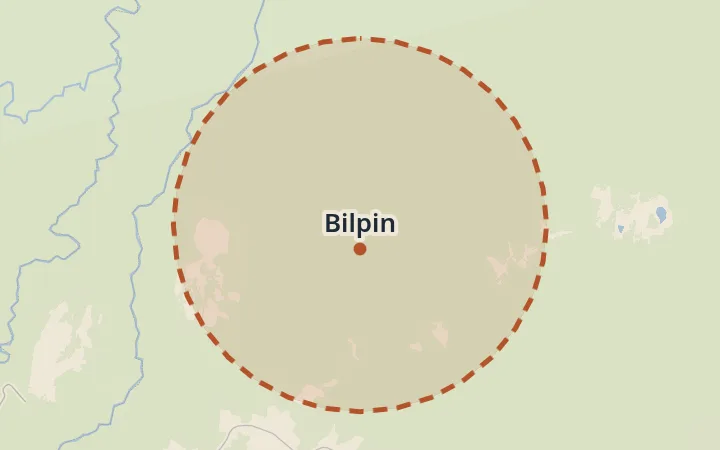 Map of Bilpin