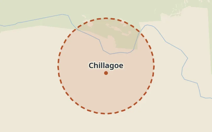 Map of Chillagoe