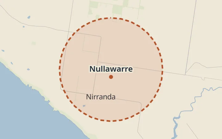 Map of Nullawarre