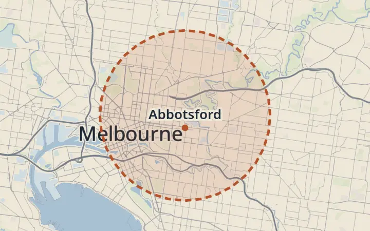 Map of Abbotsford