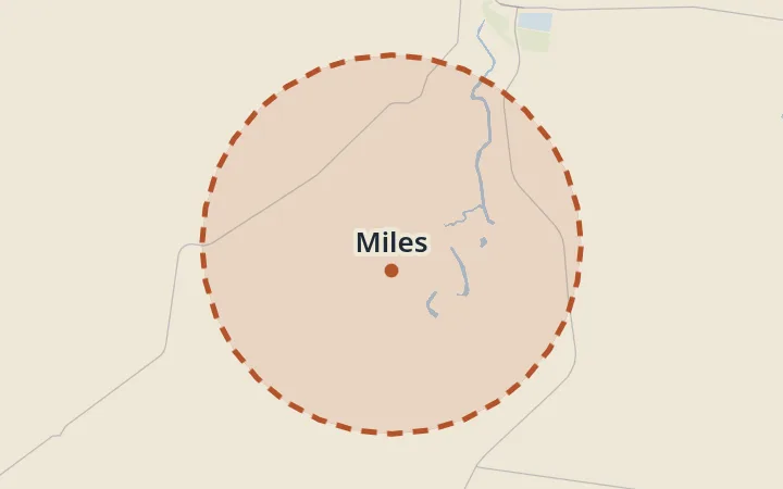 Map of Miles