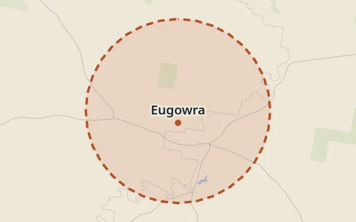 Map of Eugowra