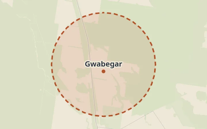 Map of Gwabegar