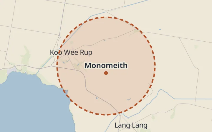 Map of Monomeith