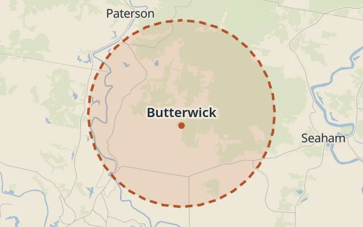 Map of Butterwick