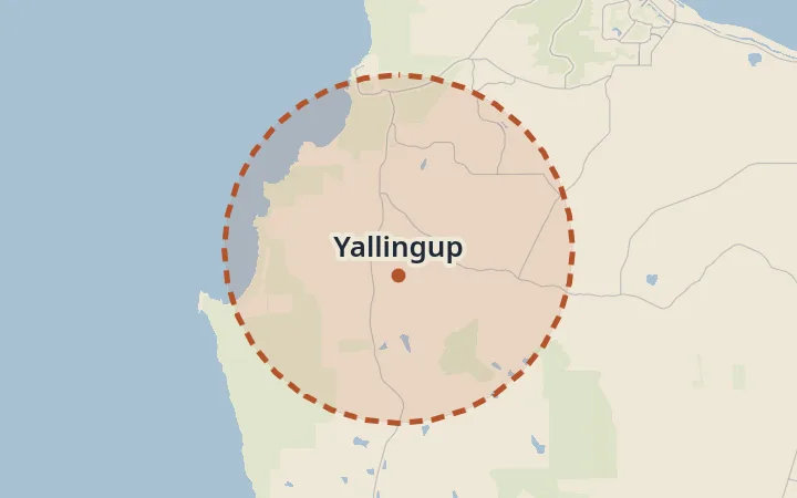 Map of Yallingup