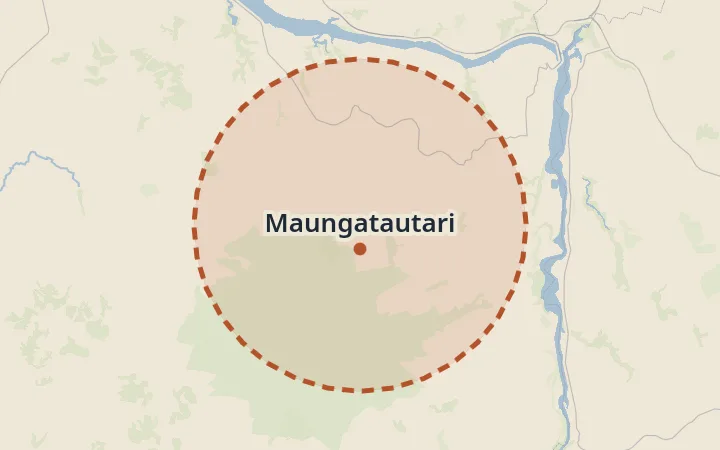 Map of Maungatautari