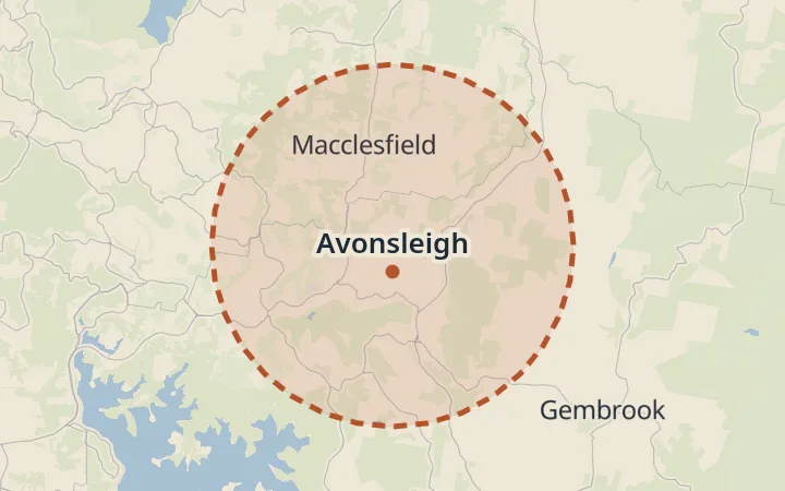 Map of Avonsleigh
