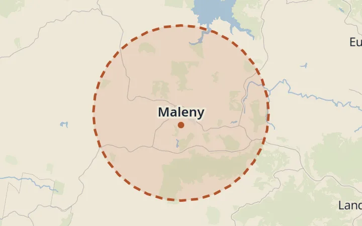 Map of Maleny