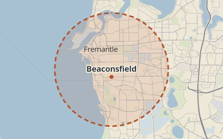 Map of Beaconsfield